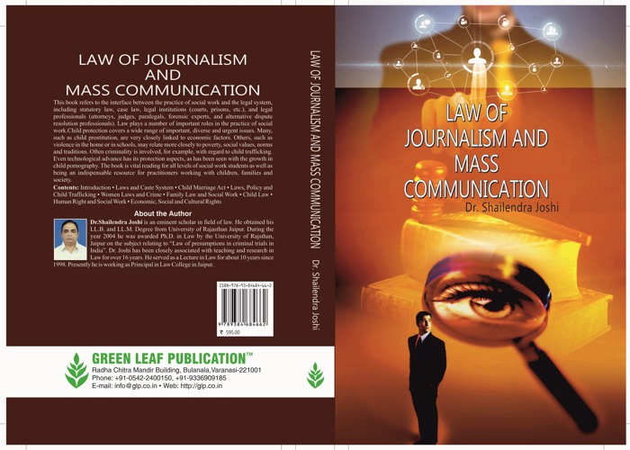 Law Of Journalism And Mass Communication